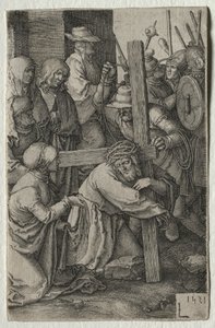 La Passione: Cristo che porta la croce, 1521 da Lucas van Leyden