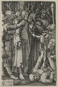 La Passione: La cattura di Gesù, 1521 da Lucas van Leyden