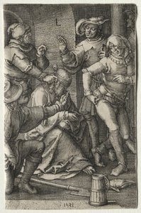 La Passione: La derisione di Cristo, 1521