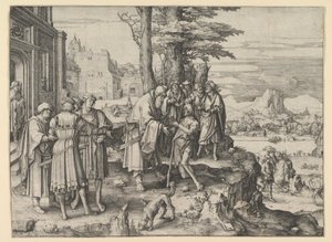 Il ritorno del figliol prodigo, ca. 1510 da Lucas van Leyden