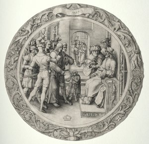 La Passione Rotonda: Cristo davanti al Sommo Sacerdote