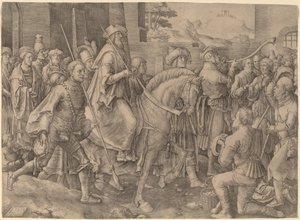Il trionfo di Mardocheo da Lucas van Leyden