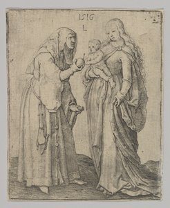 La Vergine con Bambino e Sant