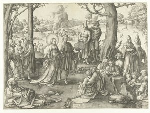 La vita mondana di Maria Maddalena da Lucas van Leyden