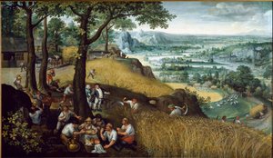 Paesaggio estivo da Lucas van Valckenborch