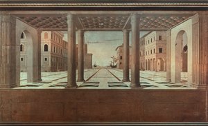 Veduta ideale, di Luciano Laurana da Luciano Laurana