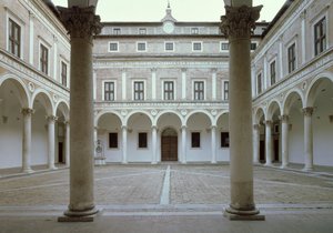 Veduta del Cortile d