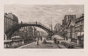 Le Quai Jemmapes a Parigi