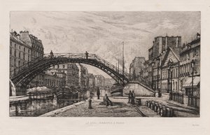 Le Quai Jemmapes a Parigi, 1881