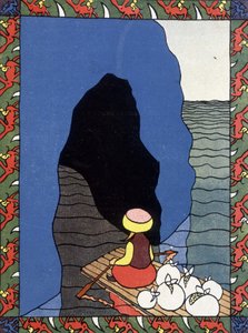Sinbad il Marinaio sulla sua zattera - in 