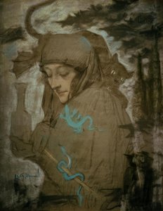 La strega da Lucien Levy-Dhurmer