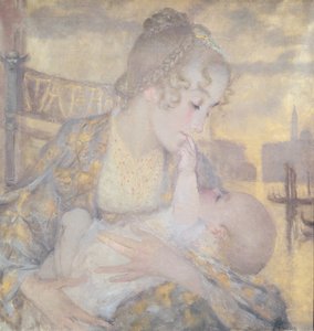 Maternità o Vergine di Venezia da Lucien Levy Dhurmer