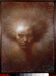Ritratto di Ludwig van Beethoven (1770-1827) da Lucien Levy Dhurmer