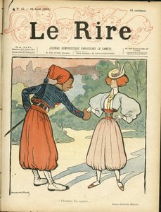 Copertina di "Le Rire" da Lucien Metivet
