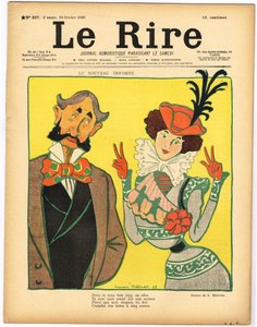 Copertina di "Le Rire", Satirique en Couleurs da Lucien Metivet