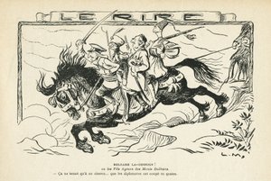 Illustrazione in Le Rire da Lucien Metivet