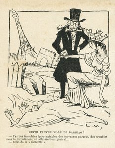 Illustrazione in Le Rire da Lucien Metivet