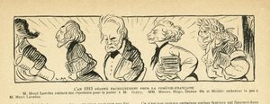 Illustrazione in Le Rire, 04/01/13 - l