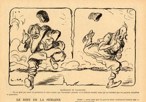 Le Rire rouge, Satirico in N&B da Lucien Metivet