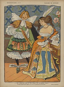 Madame De Sevigne, Illustrazione per Le Rire