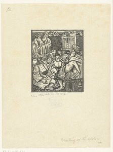 Incontro di Boaz con i dieci anziani da Lucien Pissarro