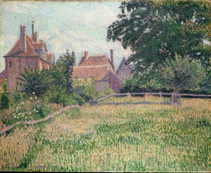 La Maison de la Sourde, Eragny da Lucien Pissarro