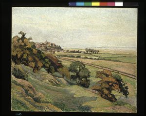 Rye da Cadborough, Tramonto da Lucien Pissarro