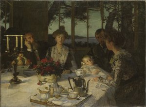 Parlare nel crepuscolo da Lucien Simon