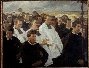 Processione a Penmarch in Bretagna