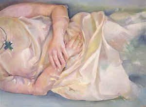 Mani incrociate, 2004 (olio su tavola)