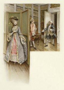 Illustrazione per La scuola della maldicenza