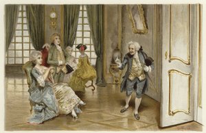 Illustrazione per La scuola della maldicenza da Lucius Rossi