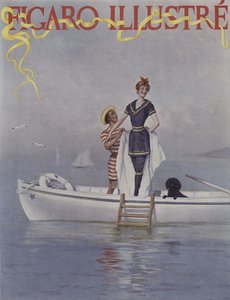 Acqua Piena in Mare. Copertina di Le Figaro Illustré, agosto 1894