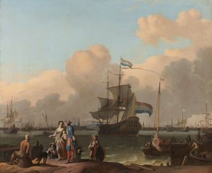 Lo Y ad Amsterdam, con la fregata 