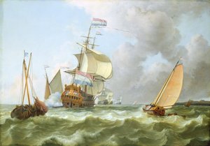 La nave da guerra 