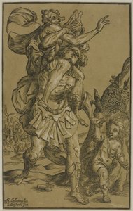 Enea e Anchise da Ludolph Büsinck