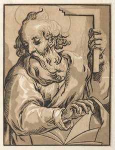 Cristo e gli Apostoli: San Tommaso con la squadra, 1600s da Ludolph Büsinck