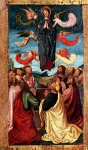 Misteri del Rosario: Assunzione della Vergine da Ludovico Brea