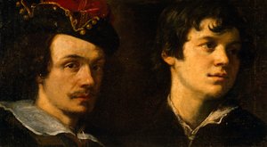 Due teste, di Ludovico Cardi detto il Cigoli da Ludovico Cardi
