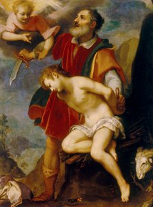Il sacrificio di Isacco da Ludovico Cardi Cigoli