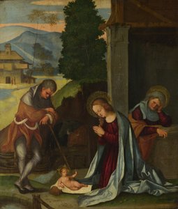 La Natività, c. 1505 da Ludovico Mazzolino