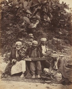 Musicisti arabi, 1864 da Ludovico Wolfgang Hart