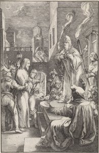 Cristo davanti a Caifa (De Passie) da Ludovicus Siceram