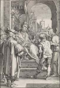 Cristo davanti a Pilato da Ludovicus Siceram