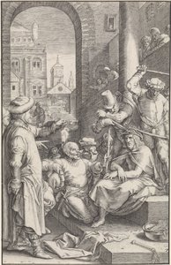 Incoronazione di spine (La Passione) da Ludovicus Siceram