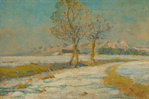 Paesaggio invernale nei Tatra da Ludovit Cordak