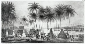 Porto di Hanarourou nelle Isole Sandwich, da 