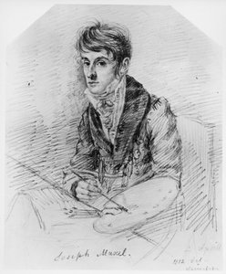 Ritratto del pittore Josef Muxel da Ludwig Emil Grimm