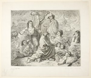 Vita zingara da Ludwig Emil Grimm