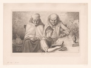 Mattina di Pentecoste da Ludwig Emil Grimm